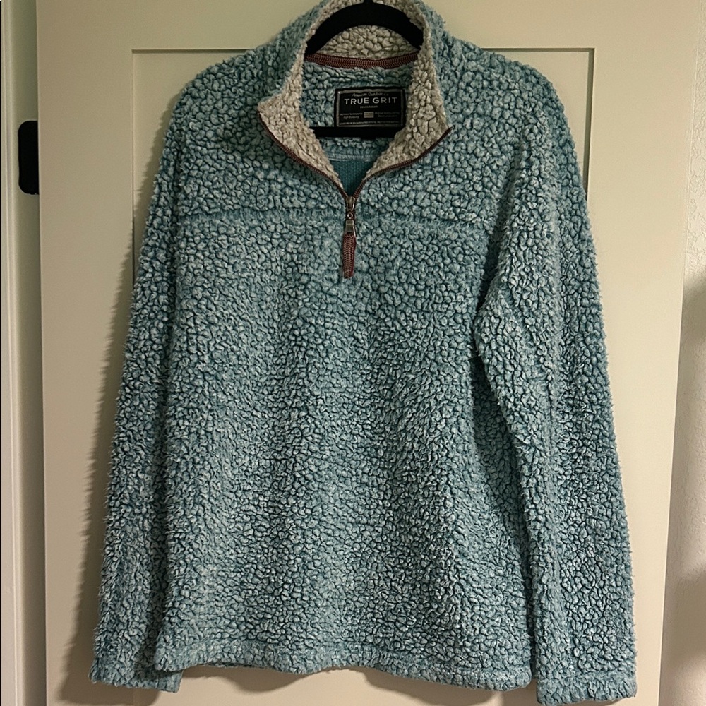 True Grit Sherpa pullover